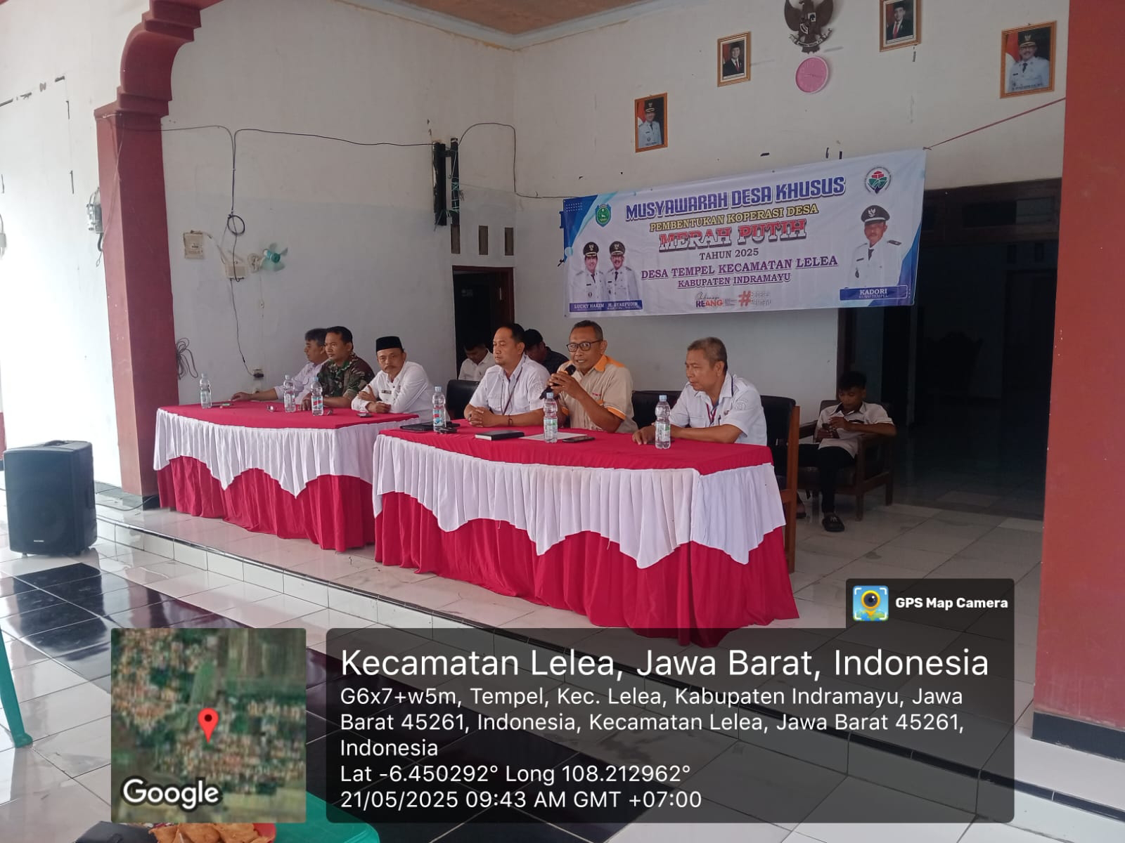 TNI Hadir di Tengah Rakyat: Babinsa Lelea Kawal Musdesus Pembentukan Koperasi “Merah Putih” di Desa Tempel